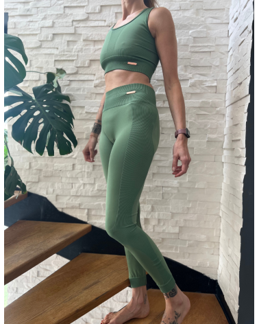 on achete francais - Legging Seamless Kaki