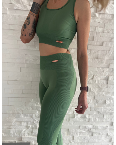 on achete francais - Legging Seamless Kaki