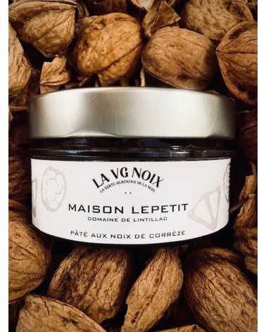 on achete francais - PATE AUX NOIX DE CORREZE 130 gr maison lepetit