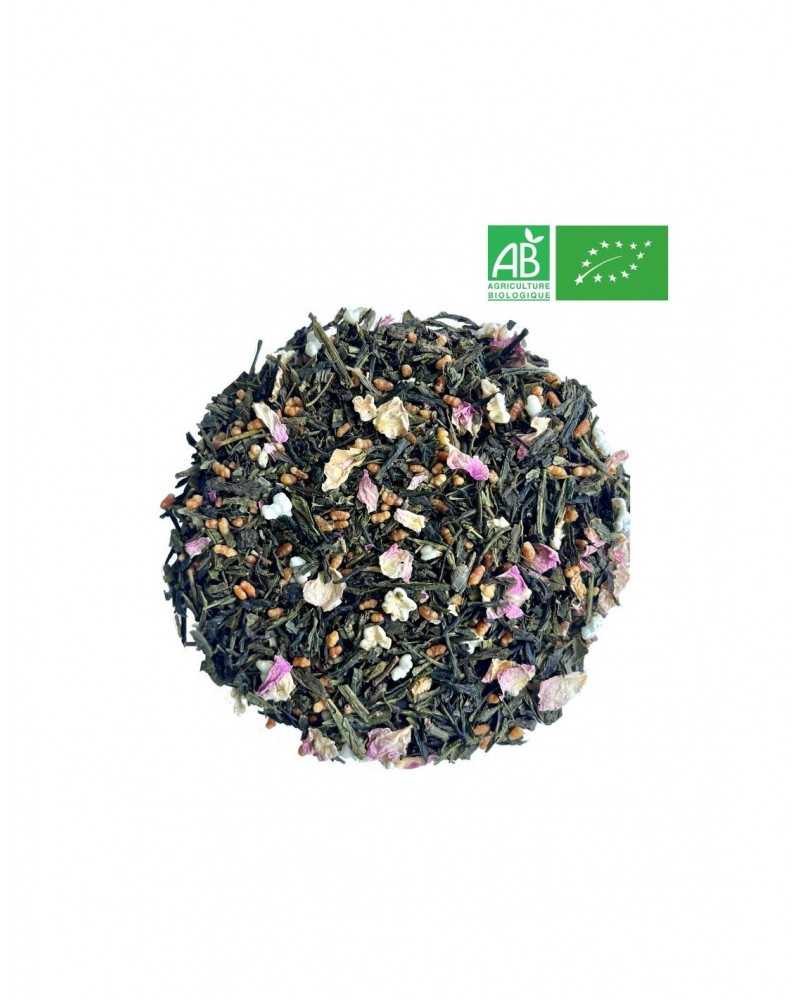 on achete francais - thé vert Fleurs Miraculeuses du Japon Bio sachet 25 gr