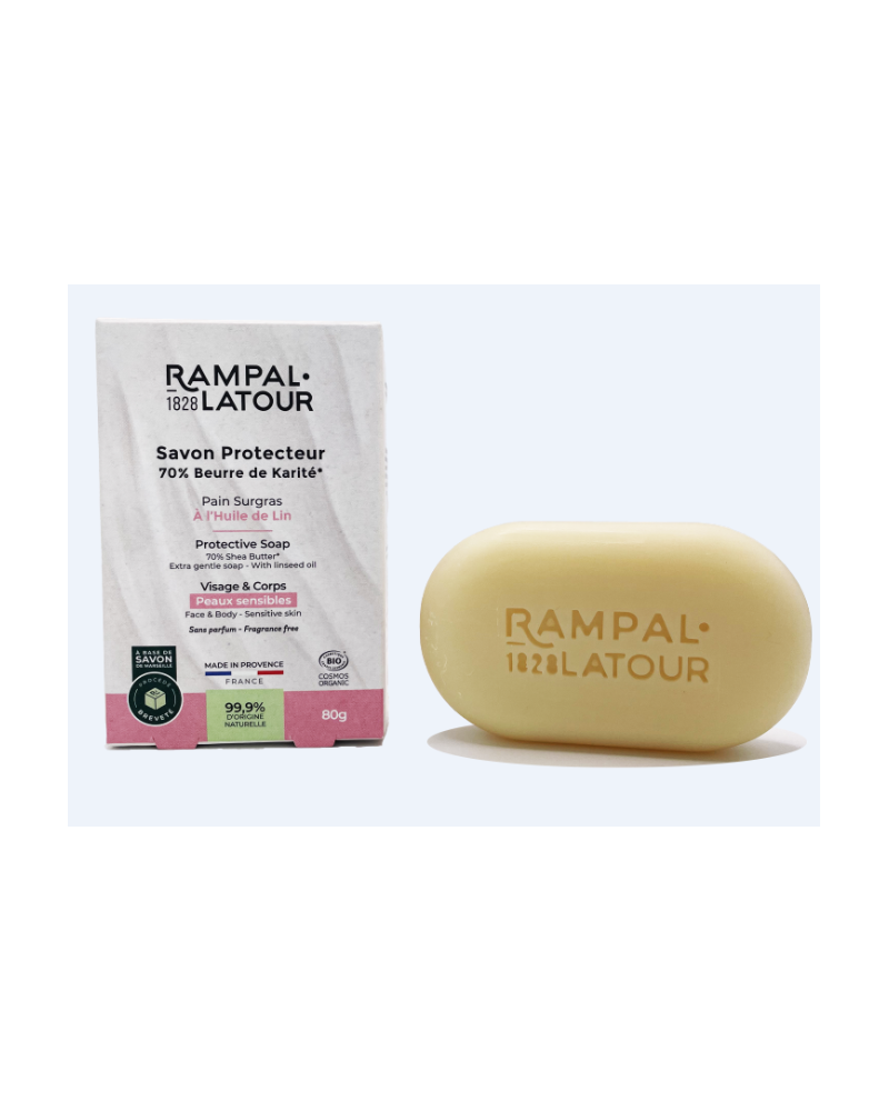 on achete francais - Savon protecteur de Marseille certifié bio, 80g