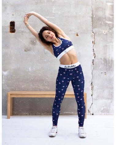 on achete francais - Legging long Flamants roses
