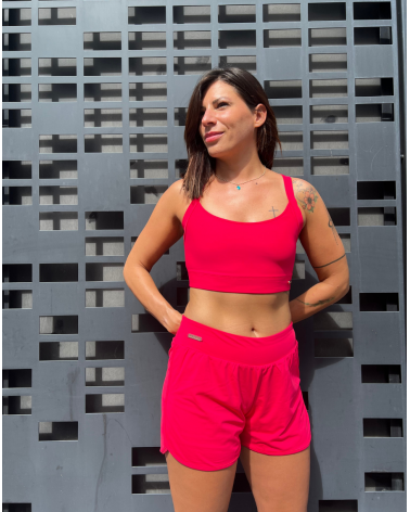 on achete francais - Short Fuchsia