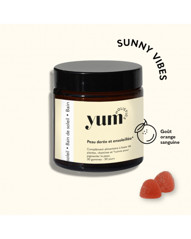 on achete francais - Vitamine D3 Mon soleil - Gummies - Renforce les muscles et booste le système immunitaire