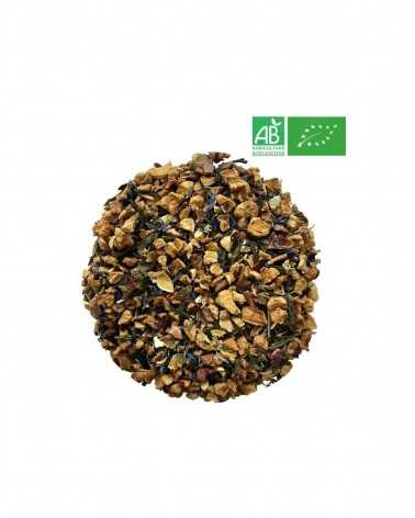 on achete francais - Infusion Pomme Menthe Bio En Vrac bocal 500 gr