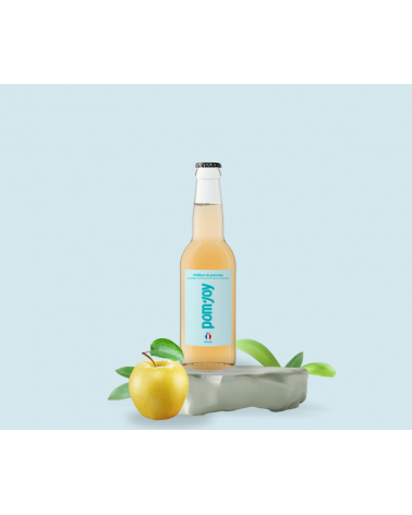 on achete francais - Pétillant de pommes (0% d'alcool) - 12 bouteilles - 33cl