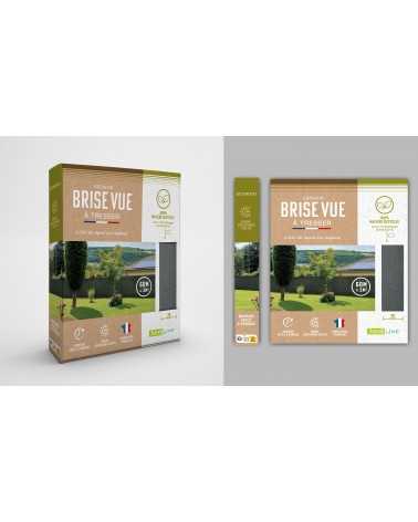 on achete francais - Bande d’occultation ECOVIZIO 48 mm – Rouleau 60 m – 100 % recyclé – Fabriqué en France