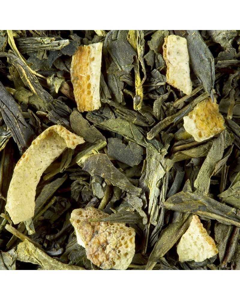 on achete francais - the vert soleil vert en vrac bocal 500 gr dammann freres