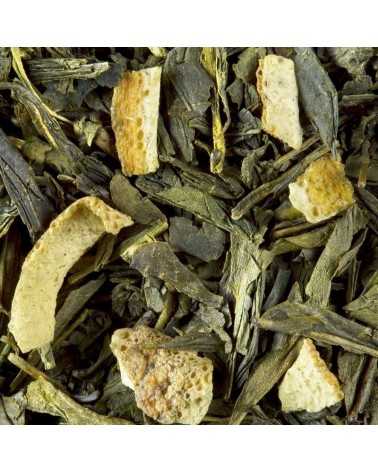 on achete francais - the vert soleil vert en vrac bocal 500 gr dammann freres