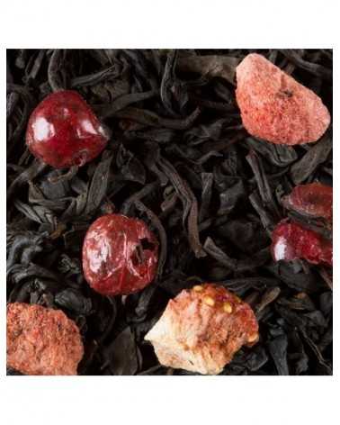 on achete francais - the noir en vrac fruits rouges bocal 200 gr dammann freres