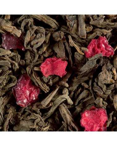 the noir vrac puerh fruits rouges sachet 200 gr dammann freres