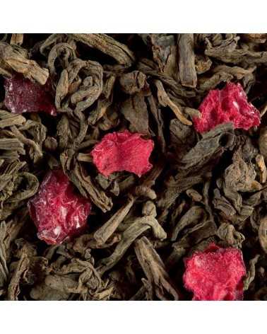on achete francais - the noir vrac puerh fruits rouges bocal 200 gr dammann freres