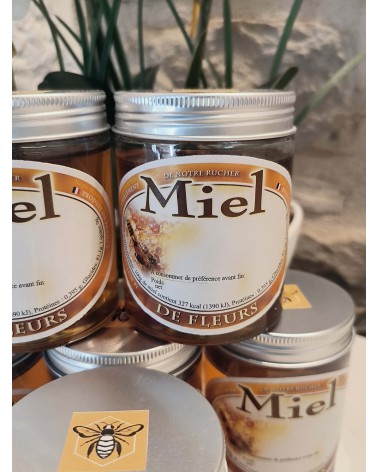 on achete francais - Miel toutes Fleurs 250gr Gourdon(46)