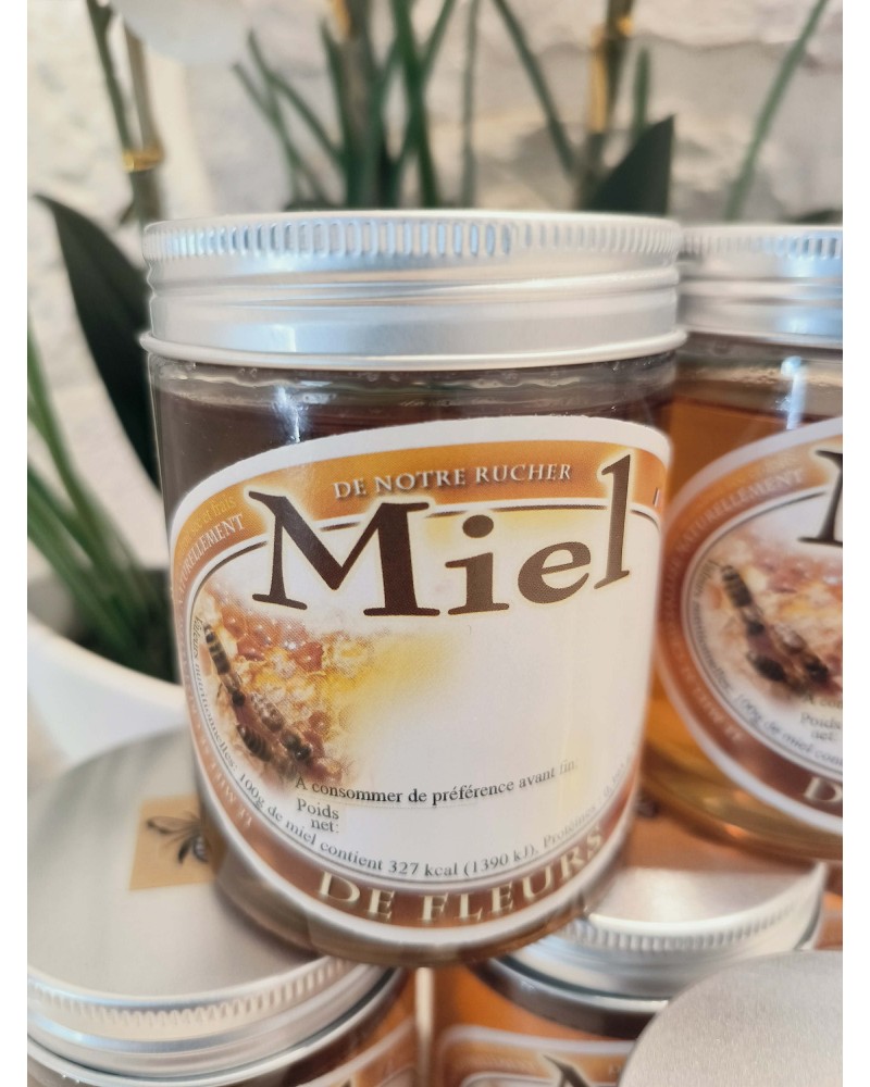 on achete francais - Miel toutes Fleurs 250gr Gourdon(46)