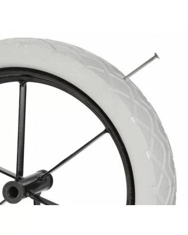 on achete francais - Brouette Aktiv Excellium 100 Peinte Roue Increvable