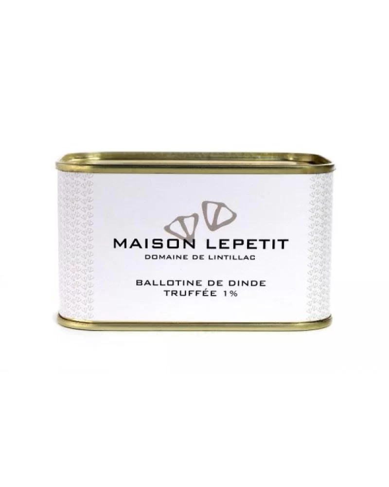 on achete francais - Ballottine De Dinde Truffée À 1% 400 Gr on achete francais - Ballottine De Dinde Truffée À 1% 400 Gr