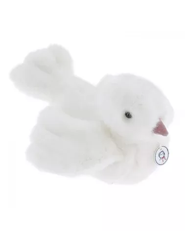 on achete francais - Peluche Colombe Musicale