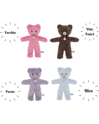 on achete francais - Peluche Ours Toinou