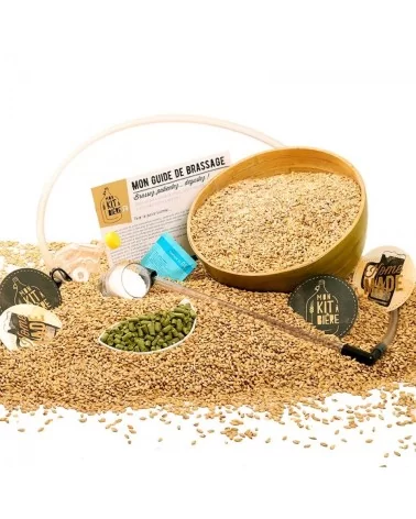 on achete francais - Kit Intermédiaire Bière I.P.A. De Brassage Artisanal 5 Litres