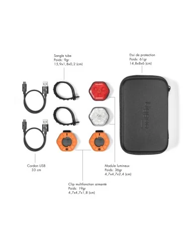 on achete francais - Éclairage Vélo Avant Et Arrière
