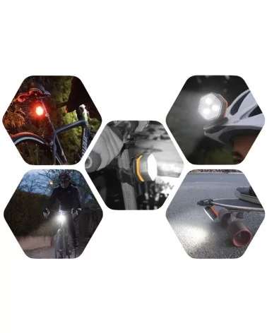 on achete francais - Éclairage Vélo Avant Et Arrière