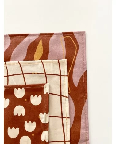 on achete francais - Mouchoirs En Tissu Ernest&Lulu