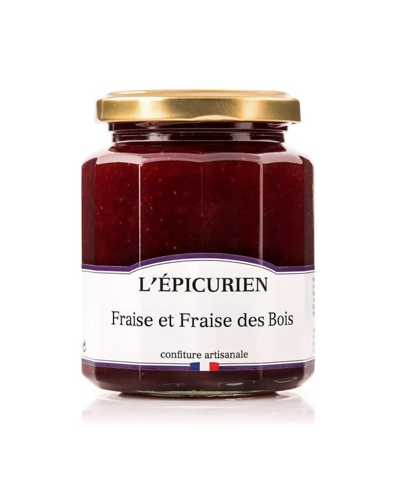 Confiture Fraise et Fraise des Bois