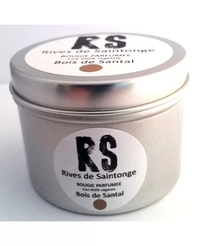 Bougie parfumée naturelle Bois de Santal