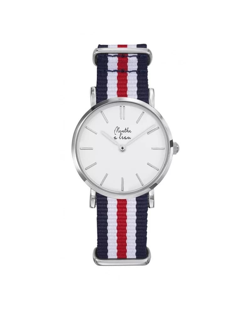 La Résistante bleu/blanc/rouge fine F chromée
