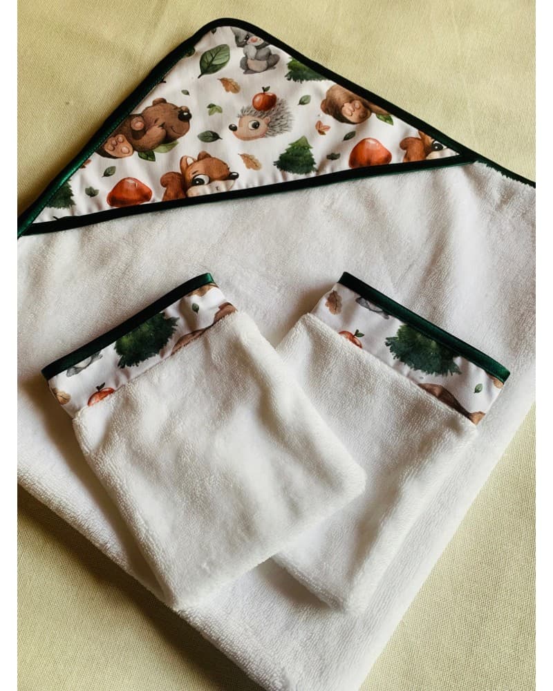 Ensemble de toilette ANIMAUX DES BOIS