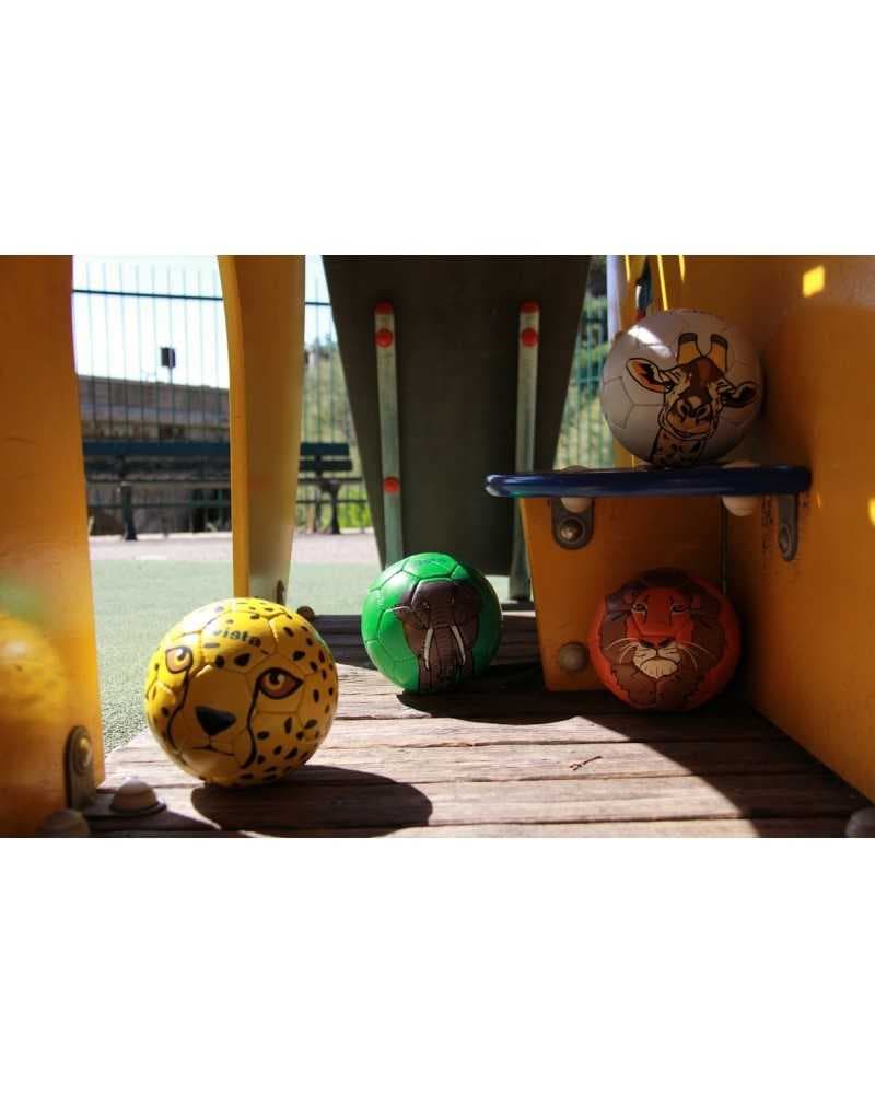 Ballon de football design animaux