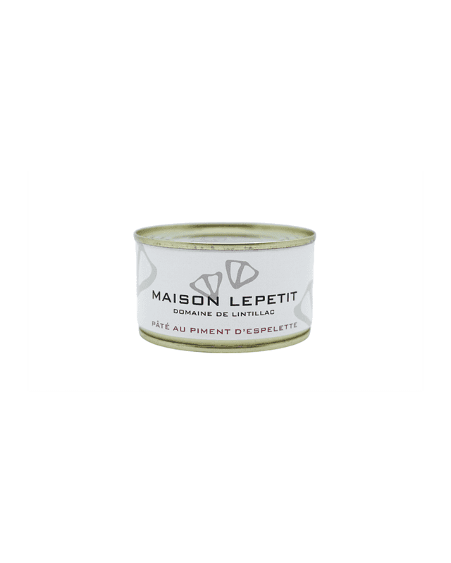 Pâté Au Piment D'Espelette 130Gr