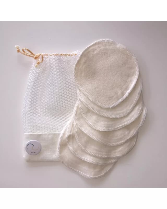 7 Lingettes Démaquillantes Bi-Face 10X10Cm