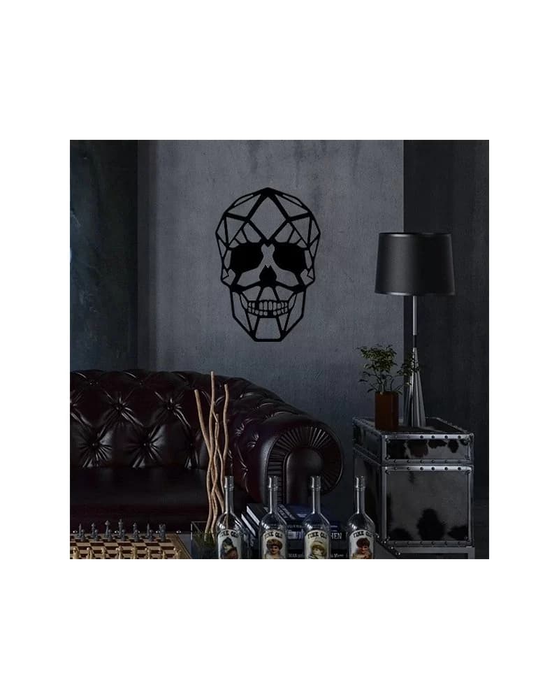 Tête De Mort Xl Métal