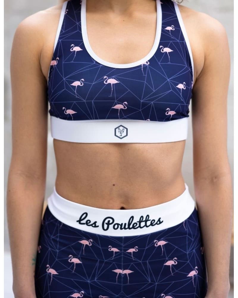 Brassière de sport Flamant