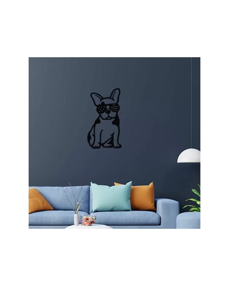 Bouledogue déco design (60 cm X 34 cm)