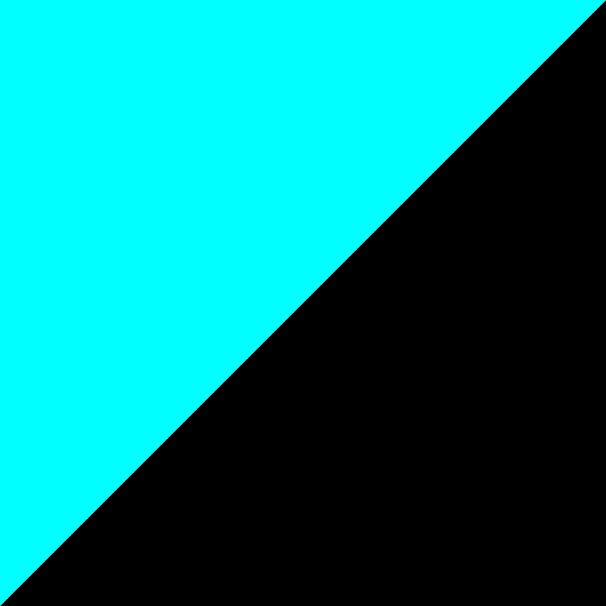 Noir et Turquoise