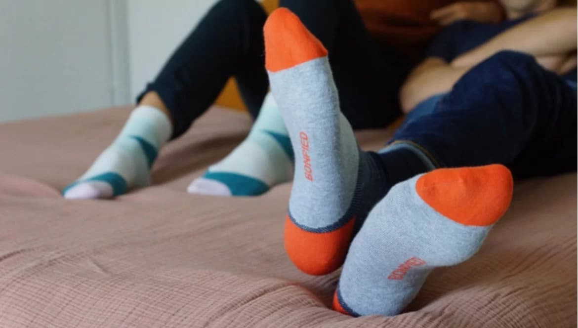 Découvrez Bonpied, la marque de chaussettes bienveillantes